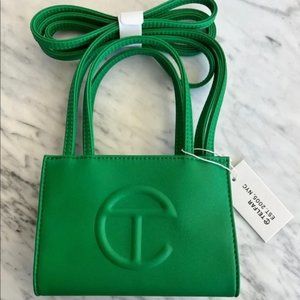Telfar Small Greenscreen Shopping Bag